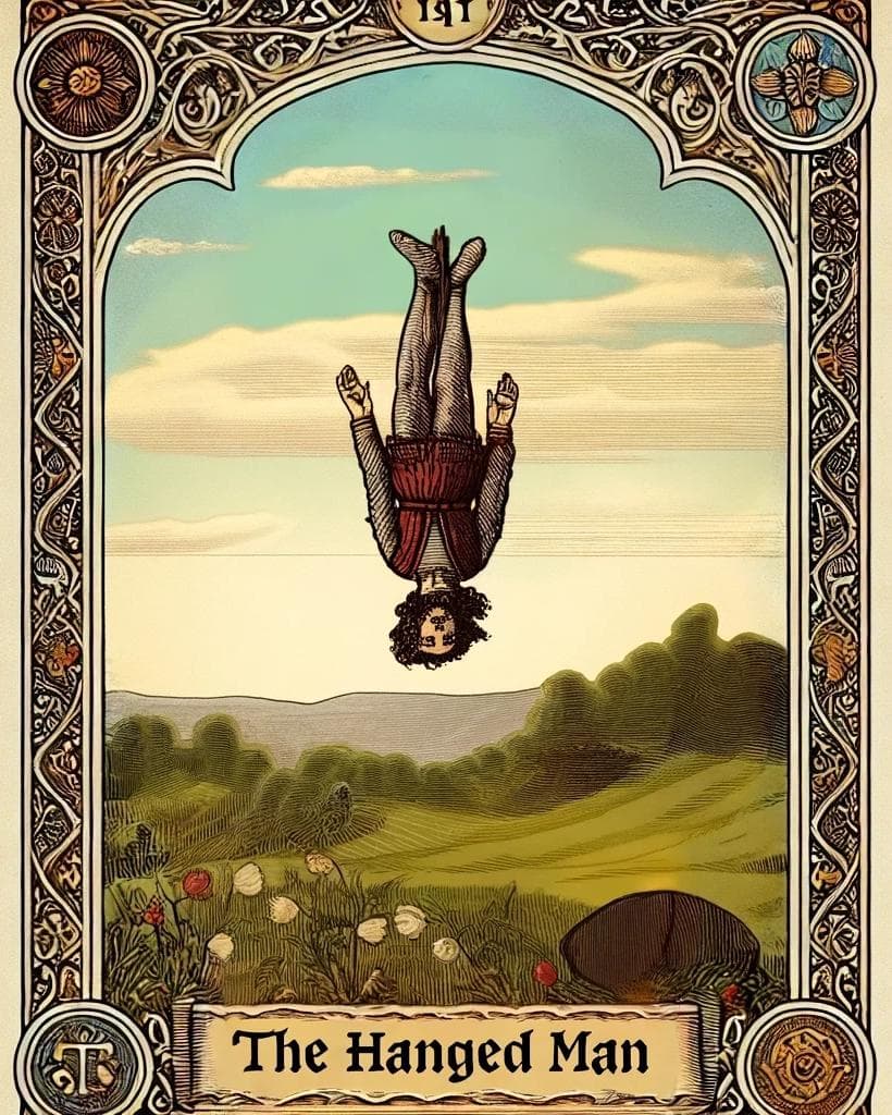 매달린 남자(The Hanged Man) 타로 카드