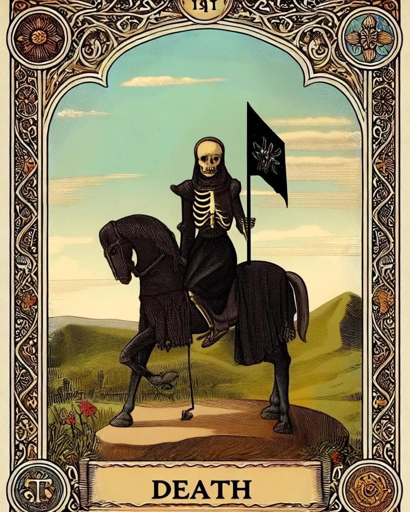 죽음(Death) 타로 카드